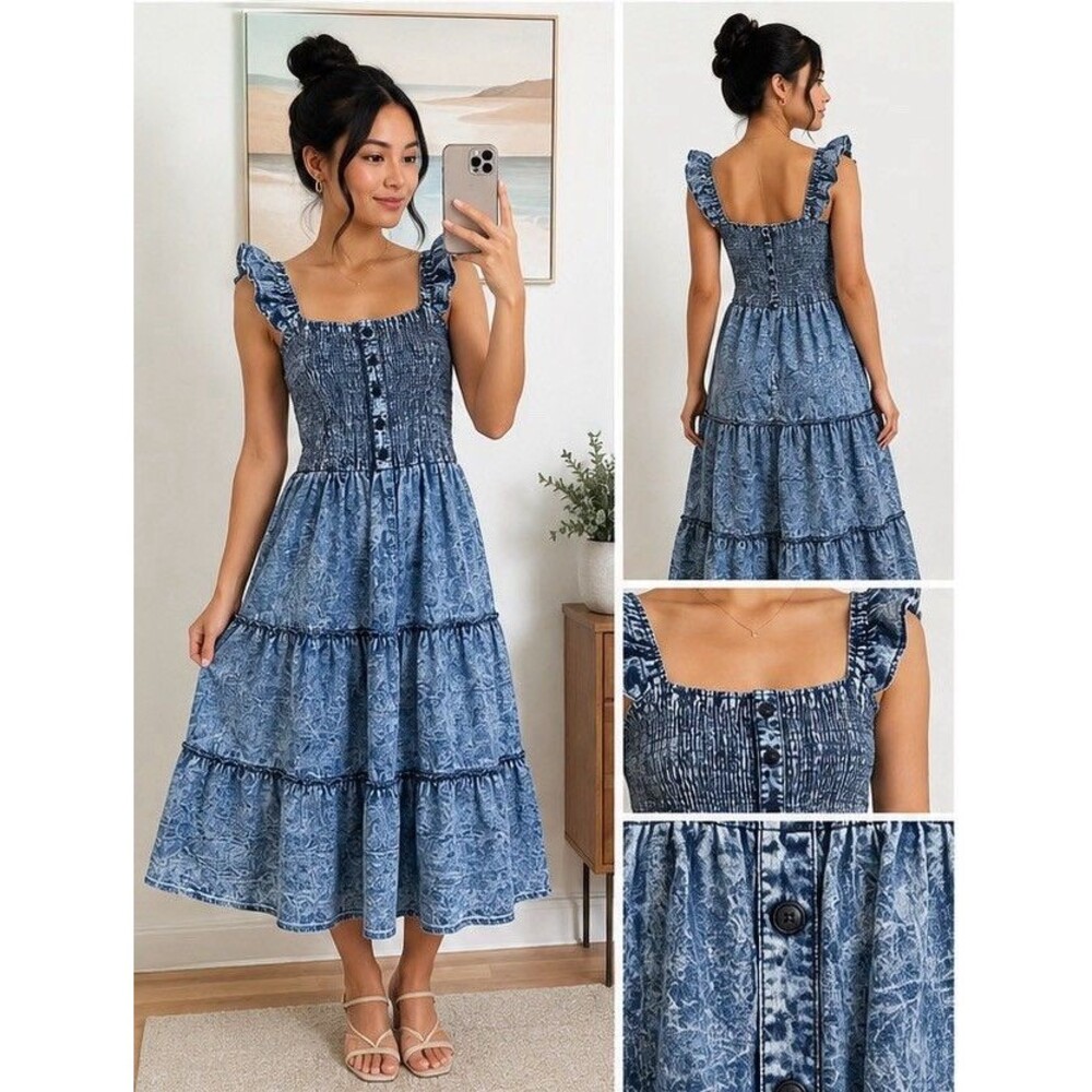 Jean Was Sleeveless Summer Dress Women’s